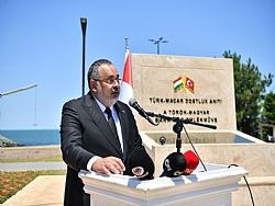 MACARİSTAN-TÜRKİYE DOSTLUĞUNUN ANIT'I DİKİLDİ